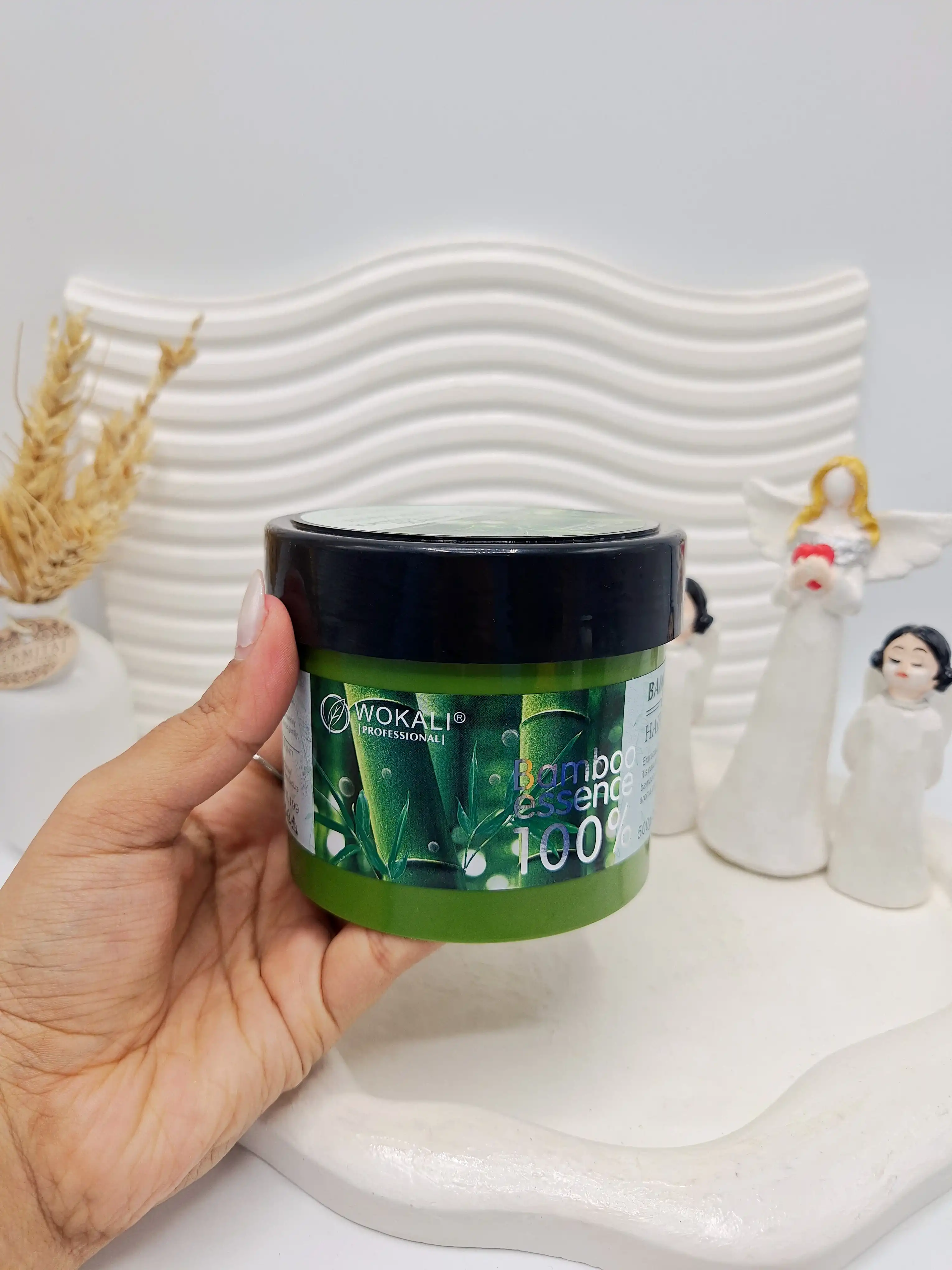 ماسک موی تغدیه کننده کاسه ای بامبو حجم 500 گرم کد 9557