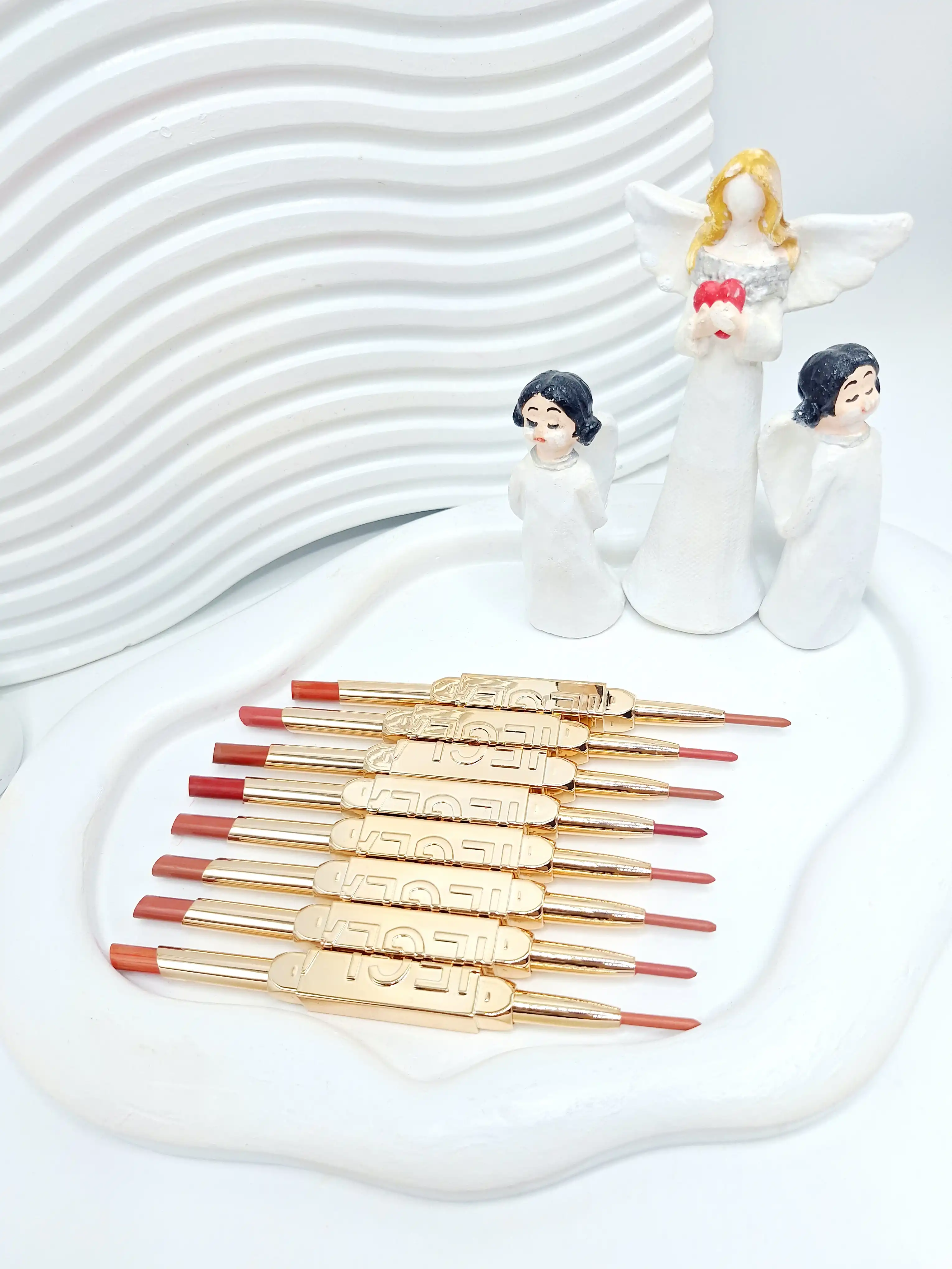 رژ دو طرفه جامد پیچی تکی برند SIHEGLAN کد 294